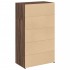 Aparador alto madera de ingeniería marrón roble 70x41x124