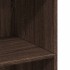 Aparador alto madera de ingeniería marrón roble 70x41x124