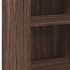 Aparador madera de ingeniería marrón roble 45x41x93