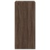Aparador de madera de ingeniería marrón roble 50x41x93