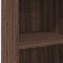 Aparador alto madera de ingeniería marrón roble 45x41x124