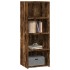 Aparador alto madera de ingeniería roble ahumado 45x41x124