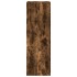 Aparador alto madera de ingeniería roble ahumado 45x41x124