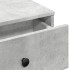 Mesa de centro madera de ingeniería gris hormigón 60x45x31