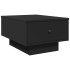 Mesa de centro madera de ingeniería negro 60x45x31