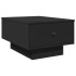 Mesa de centro madera de ingeniería negro 60x45x31