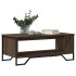 Mesa de centro madera de ingeniería roble marrón 100x51x40