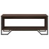 Mesa de centro madera de ingeniería roble marrón 100x51x40