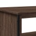Mesa de centro madera de ingeniería roble marrón 100x51x40