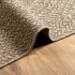 Alfombra ZIZUR aspecto yute interior/exterior beige 160x230