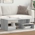 Mesa de centro madera de ingeniería gris Sonoma 102x55x35