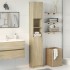 Armario baño madera de ingeniería color roble 32x25,5x190