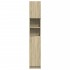 Armario baño madera de ingeniería color roble 32x25,5x190