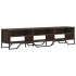 Mueble de TV madera de ingeniería roble marrón 180x34x41