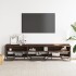 Mueble de TV madera de ingeniería roble marrón 180x34x41
