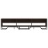 Mueble de TV madera de ingeniería roble marrón 180x34x41