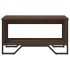 Mesa de centro madera de ingeniería marrón roble 75x51x40