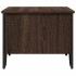 Mesa de centro madera de ingeniería marrón roble 75x51x40