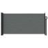Toldo lateral retráctil antracita 100x300