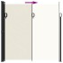 Toldo lateral retráctil crema 200x300