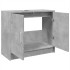 Armario de lavabo madera ingeniería gris hormigón 63x29x55
