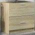 Armario de lavabo madera de ingeniería roble Sonoma 59x37x59