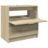 Armario de lavabo madera de ingeniería roble Sonoma 59x37x59