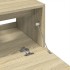 Armario de lavabo madera de ingeniería roble Sonoma 59x37x59
