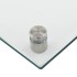 Salpicaderos cocina 2 uds vidrio templado transparente 80x50