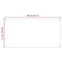 Salpicaderos de cocina 2 uds vidrio templado negro 80x40
