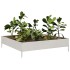 Jardinera de acero inoxidable 100x100x26