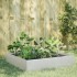 Jardinera de acero inoxidable 100x100x33,5