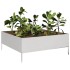 Jardinera de acero inoxidable 100x100x25