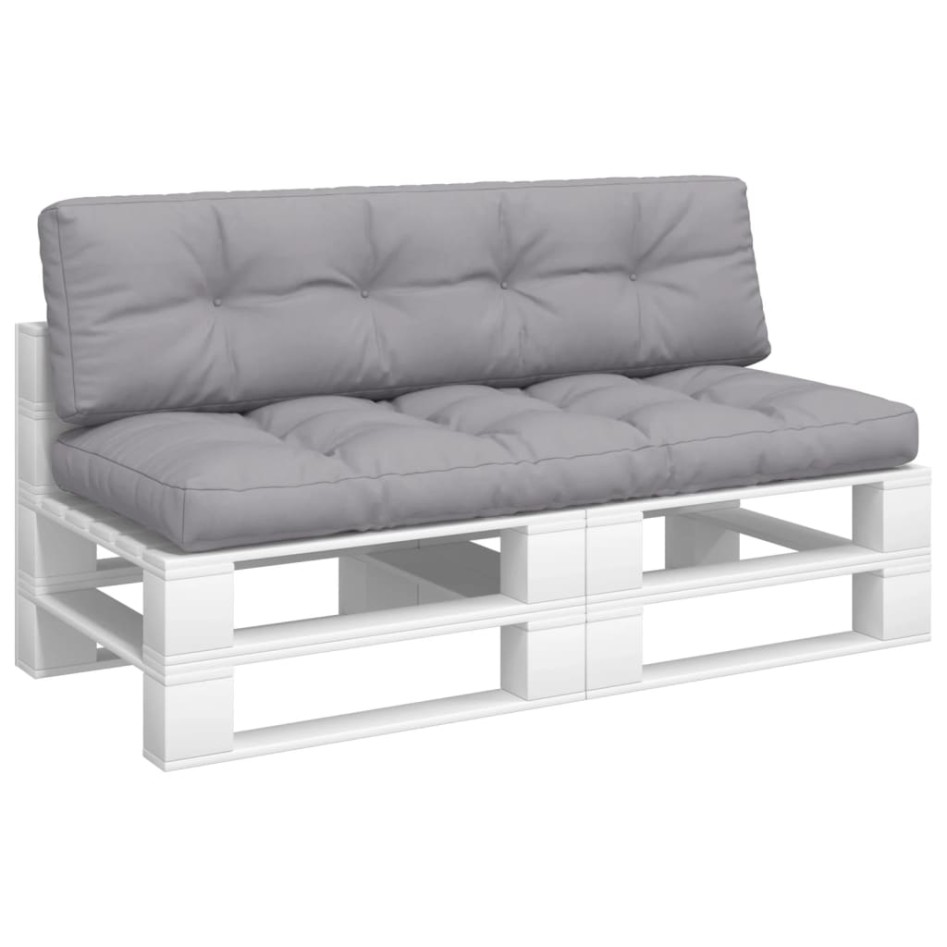 Cojines para sofá de palets 2 unidades tela