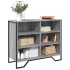Aparador madera de ingeniería gris Sonoma 91x35,5x74,5