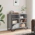 Aparador madera de ingeniería gris Sonoma 91x35,5x74,5