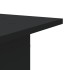 Soportes de plantas 2 uds madera ingeniería negro 30x30x80