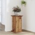 Soportes de plantas madera ingeniería envejecida 33x33x60