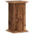 Soportes de plantas madera ingeniería envejecida 33x33x60