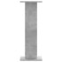 Soportes para plantas 2 uds madera gris hormigón 30x30x80