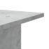 Soportes para plantas 2 uds madera gris hormigón 30x30x80