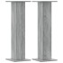 Soportes para plantas 2 uds madera gris Sonoma 30x30x95