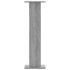 Soportes para plantas 2 uds madera gris Sonoma 30x30x95
