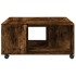 Mesa de centro madera de ingeniería roble ahumado 80x80x40