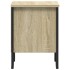 Mesita de noche madera de ingeniería roble Sonoma 40x30x40