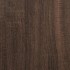 Mesa consola madera de ingeniería marrón roble 100x35x74,5