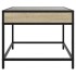 Mesa de centro con Infinity LED roble Sonoma 70x50x41