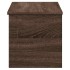 Caja de almacenaje madera ingeniería marrón roble 90x35x35