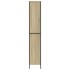 Estantería madera de ingeniería color roble Sonoma 80x31x169