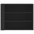 Armario de pared madera de ingeniería negro 75x35x60